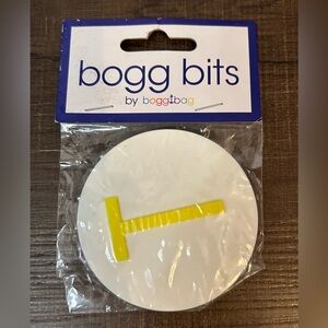 New Original BOGG BITS for Bogg Bag Bag Charm Letter “T” Sealed/Unopened
